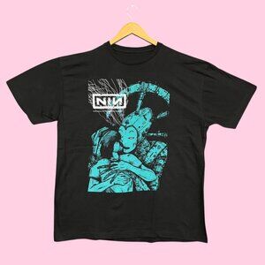 NIN Nine Inch Nails The Fragile Industrial Rock Band Tee XL